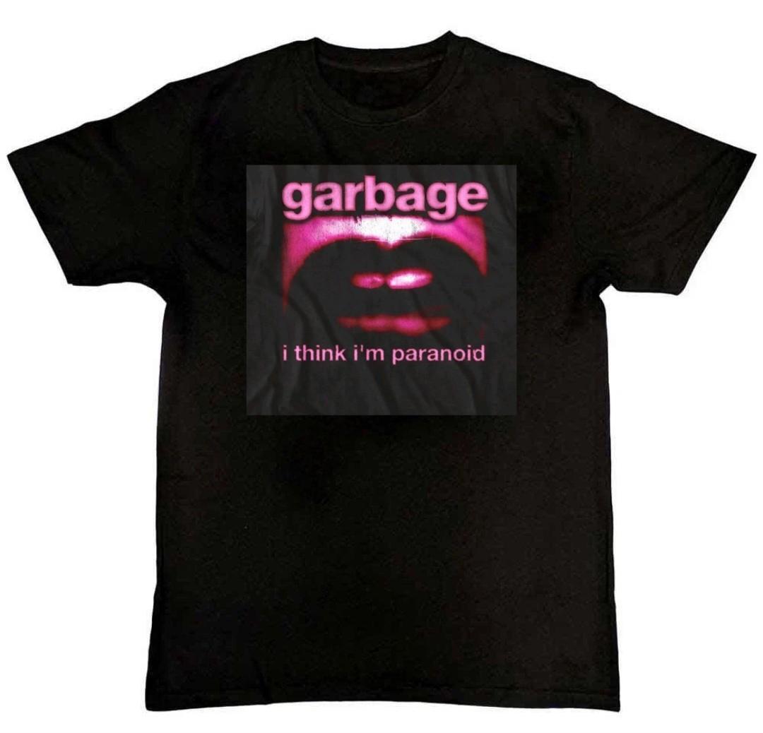 Retro Garbage Album Tour Graphic Print Mens T-Shirt S-4XL S