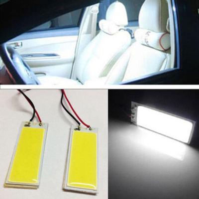 1/2/5pcs Xenon HID White 36 COB LED Dome Map Light Bulb Car Interior Panel Lamp