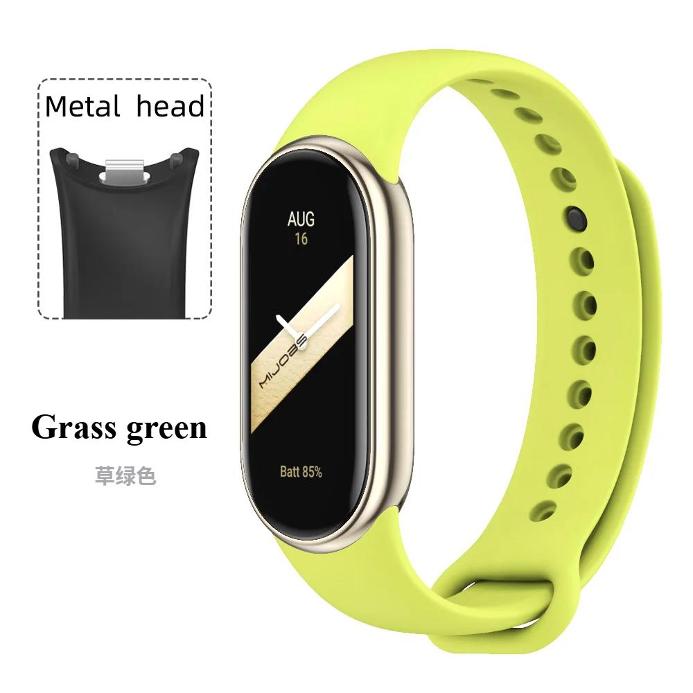 Sport Silicone Strap for Xiaomi Mi Band 9 NFC Replacement Bracelet Belt for Xiaomi Mi Band 8/9/10 Wriststrap Smart Watch Accessories