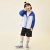 DODUODUO Boys' Ink Dot Print Soft Stretchy Sports Shorts