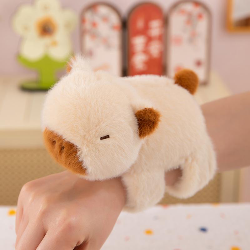Capibara Capybara Puppe Armband Puppe Plüschtier Mädchenpuppe Kinder Handgelenk Kleiner Anhänger