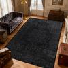 Alfombra Persa Oscura Retro Antideslizante para Sala de Estar Decoración del Hogar Alfombra de Lujo Mullida Fácil de Limpiar Terciopelo Corto Felpudo de Suelo para Mesita de Noche