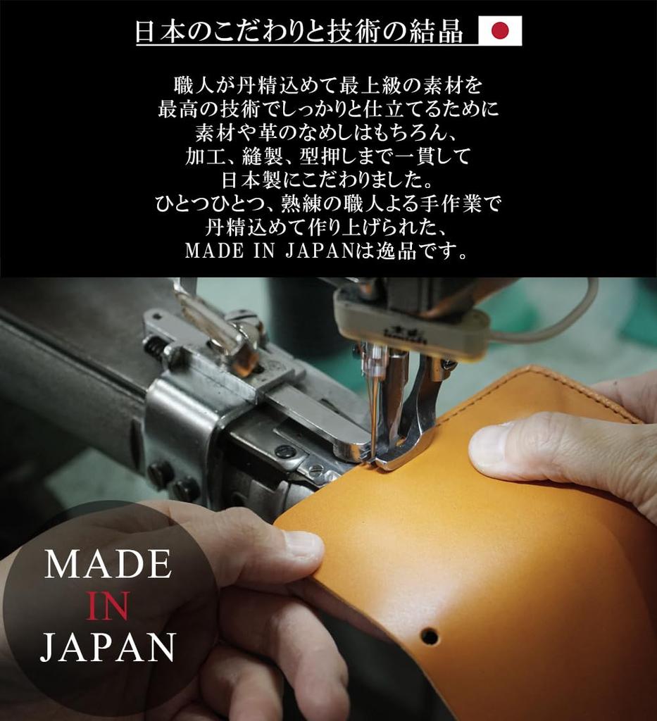 Black Tochigi Leather Eyeglass Made in Eyeglass Sunglasses for Men and Genuine Tanned Made in Brand Includes Microfiber Eyeglass Case, Japan, Soft,