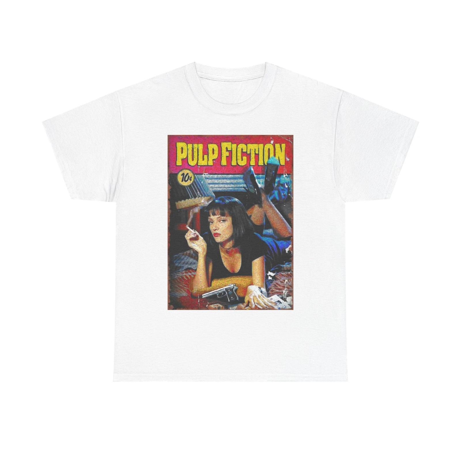 Men s and Women s T-shirts Pulp fiction XL
