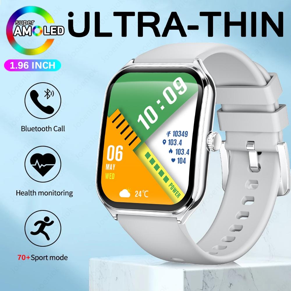 New Sleep Monitoring SmartWatch Men Heart Rate Blood Oxygen Blood Pressure Voice Assistant Bluetooth Call Smart Watch Men