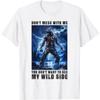 ObRenKi Werwolf Sturm Meme Mess Nicht Wilde Seite Cringy Alpha Wolf T-Shirt