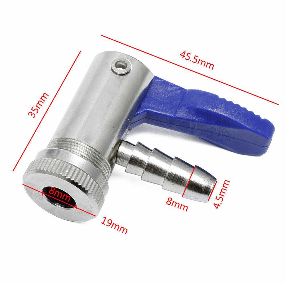 

Supplies Cycling Bike Tire Accessories AV Valve Bicycle Tire Tyre Air Pump Inflator Pump Nozzle 8mm