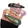 1/10pcs Colorful BB Hair Clips Y2K Cute Large 10cm Metal Hair Pins Clips Snap Barrettes For Girls Headdress Hair Accessories