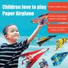 36 Feuilles Kit Origami Avion Pliant Montessori Papier Fait Main Ensemble de Papier Coloré Apprentissage Artistique Avion en Papier Polyvalent 3D Jouet
