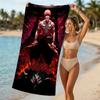 Customizable personalized beach towels Jujutsu Kaisen Sukuna and Tiger Staff themed designs.Suitable for the beach, yoga, sports;ideal as beach access