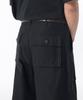 MUSINSA STANDARD Back Satin Bellows Pocket Fatigue Pants [Black]