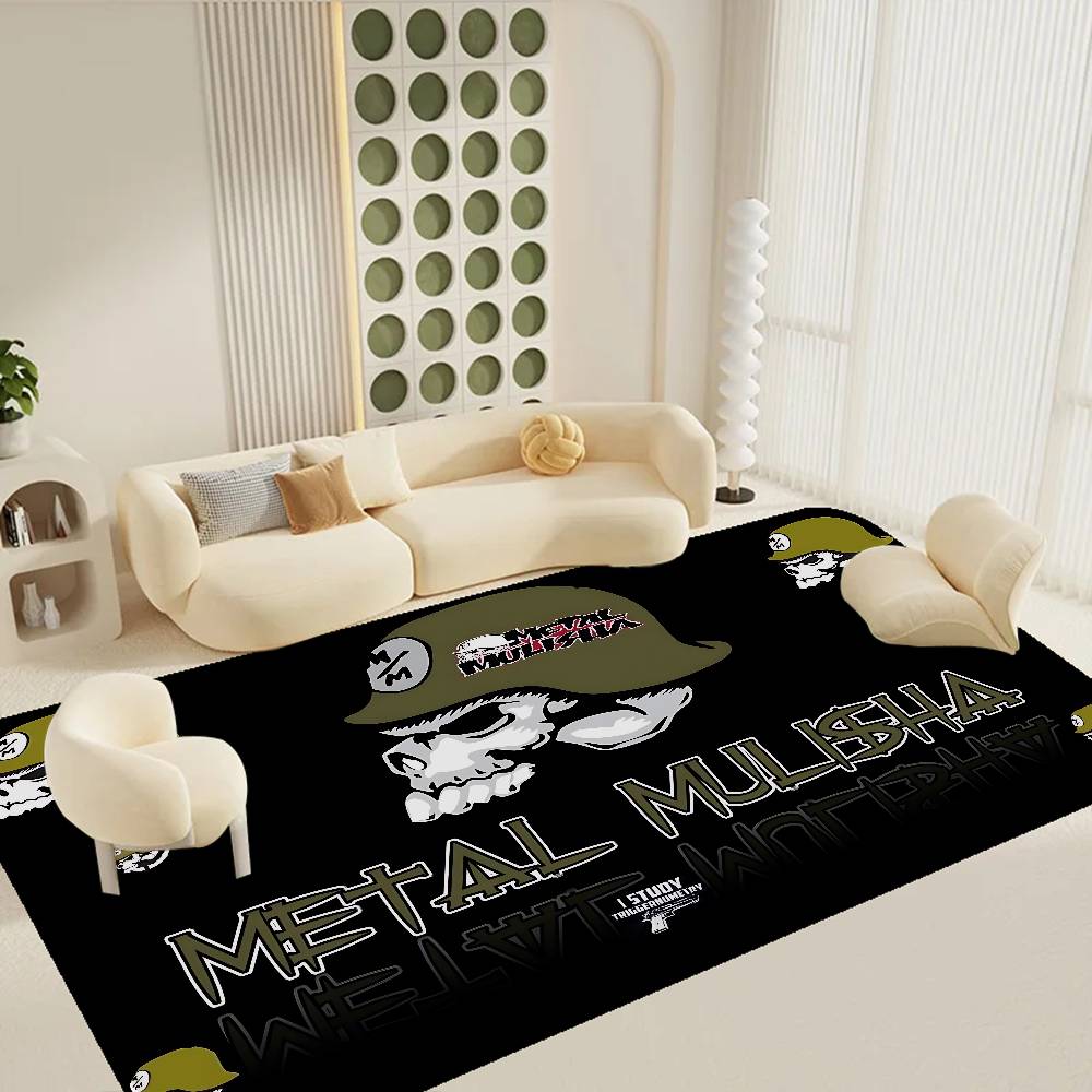 M-Metal M-Mulisha Eingangstür-Matte Waschbar Rutschfest Wohnzimmer Sofa Stühle Bereichsmatte Küche Willkommen Fußmatte
