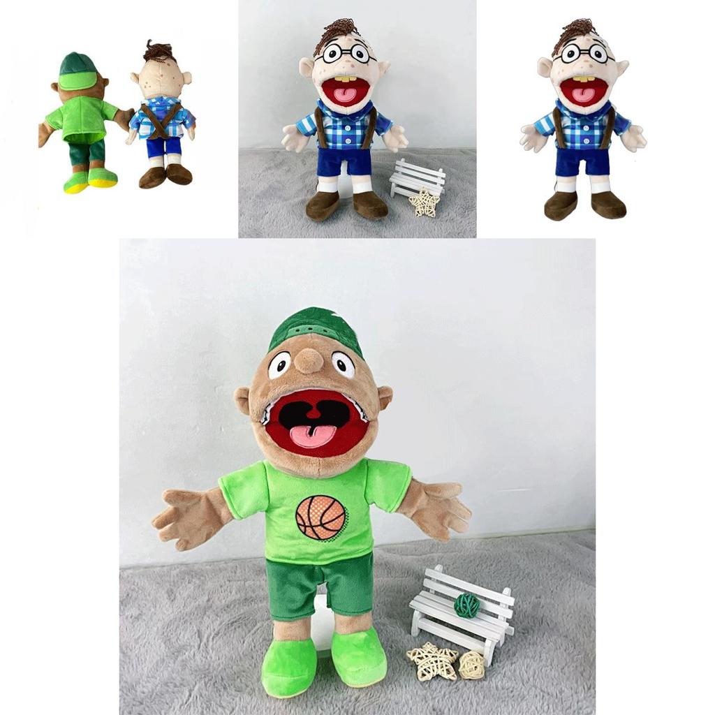 Jeff Plush Toy Puppet For Parent-child Interaction Joseph/bernard Schoolmate