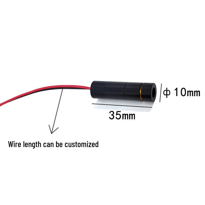 10x35mm 520nm 5mW Adjustable Focus Green Laser Line Module