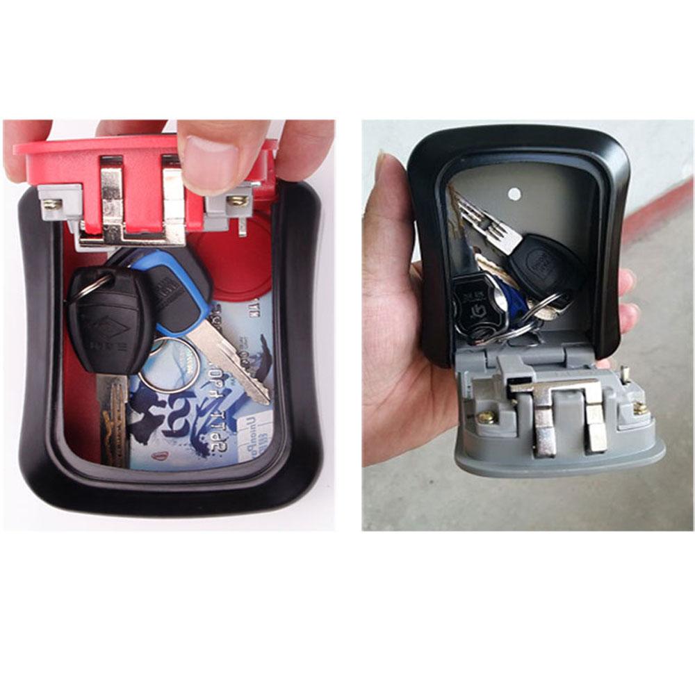 4-Digit Wall Mounted Combination Key Box - Outdoor Safe Key Storage