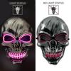 Luminous Cosplay Mask Ghost Party Props EL Wire Party Mask Props  Halloween