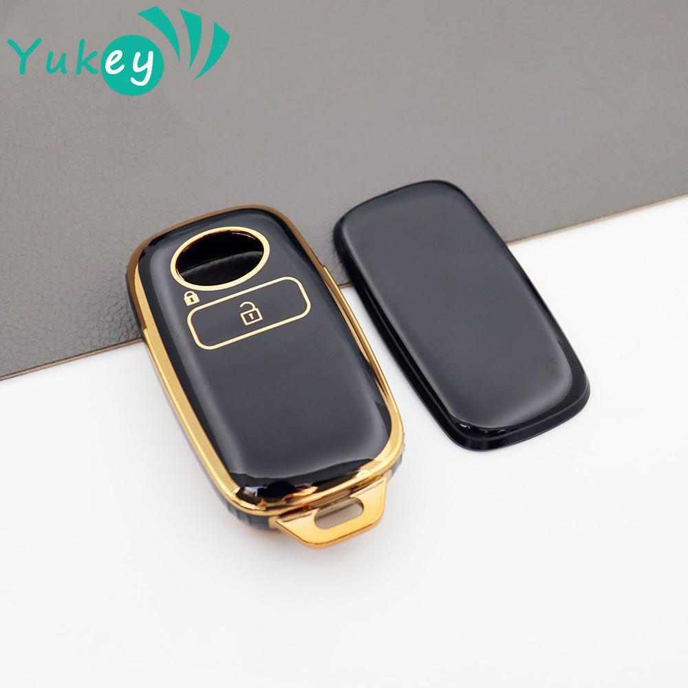 For Perodua MYVI / All-New Axia / Ativa / Alza 2022-2023 TPU Remote Car Key Cover Full Protection Keyless 2 3 4 Buttons