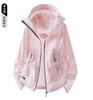Outdoor Ice Silk Sun-protective Jacket for Men, New Summer Thin UV Protection Group Sun-protective Clothing, Women's Skin Shirt
