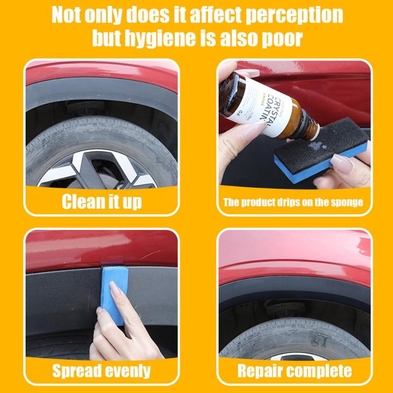 30ml Car Plastic Renovated Coating Retreading Agent Plastic Refurbished Plating Crystal Coating Agent Wax Panel Auto Interior