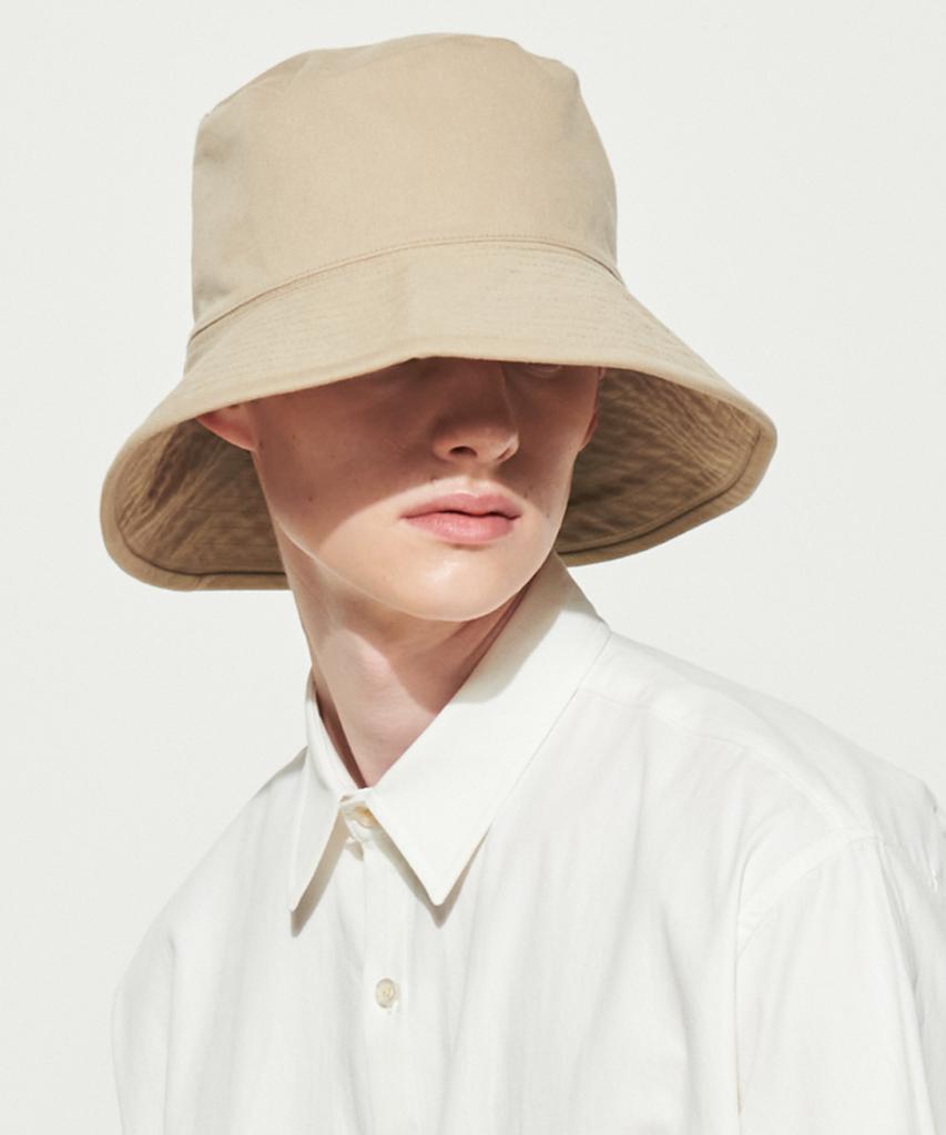 AOTT Unisex Oversized Bucket Hat Beige