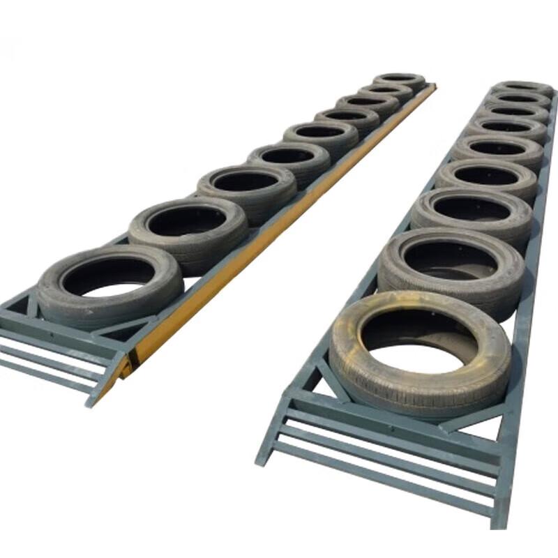 Driving Simulation Tire Obstacle Training Road