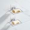 Bathroom Sink Steel Draining Soap Dish Case