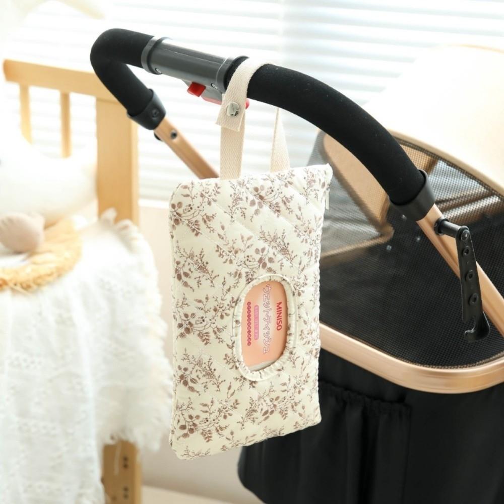 Organisatie Draagbaar Ontwerp Babytissuebox Afneembare Reisbenodigdheden Kinderwagen Hangtas Etui voor Vochtige Doekjes Babyverzorging