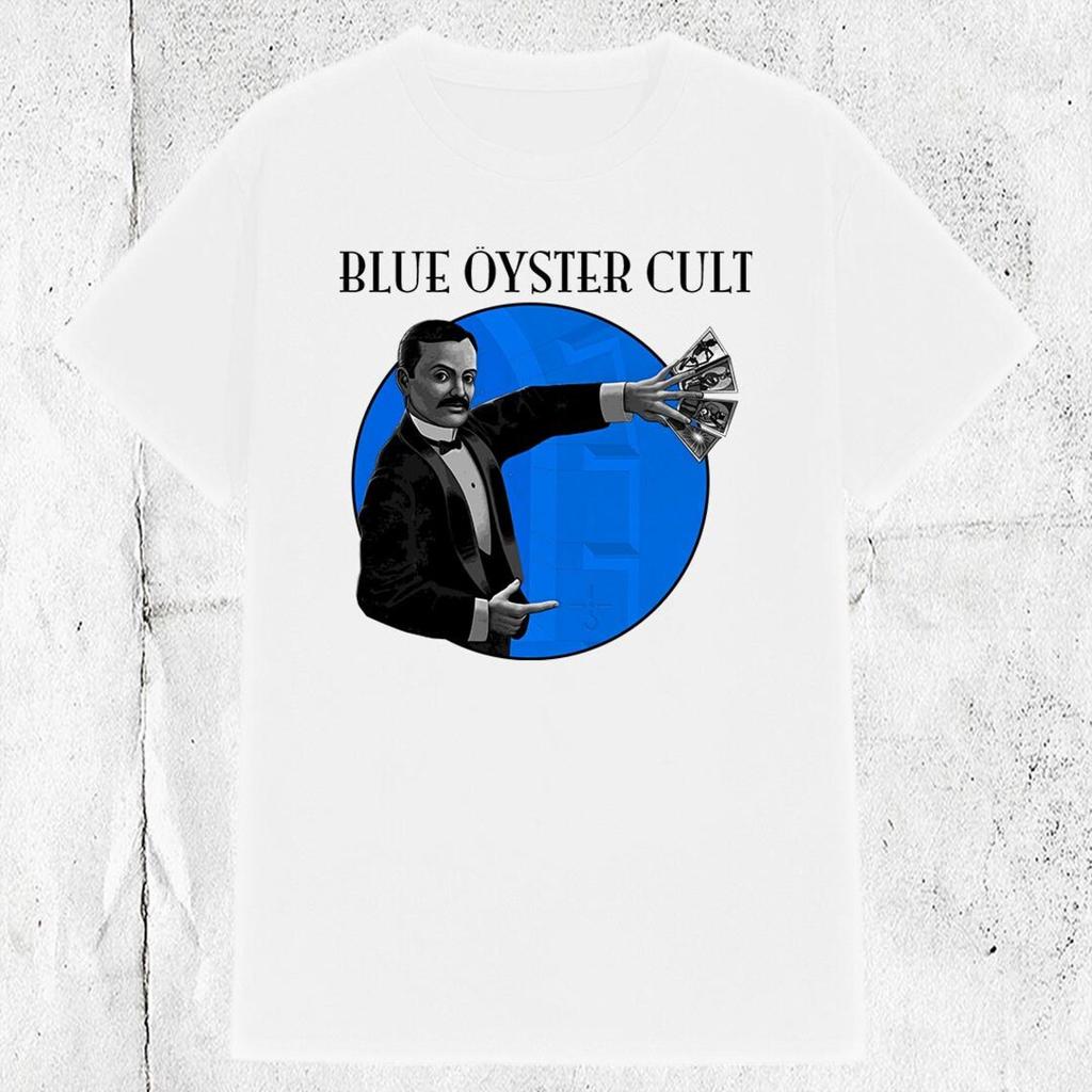 NEW Blue Öyster Cult Band Cotton White S-5XL T Shirt BT549
