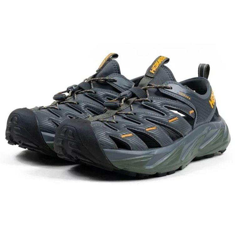 HOKA One One Hopara Og Hiking Water Sandals Men Sandals Dark-Green 1106534-CTHY