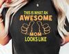 Mama T-Shirt / So sieht eine tolle Mama aus Shirt / Mutter von Mädchen Jungen Muttertagsshirt Geschenk für Mama / Oma Geschenk T-Shirts Oberteile