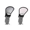 2-in-1 Flitsdiffusor Reflector Draagbare Softbox Lichtreflectiepaneel 1/2/3 Stuks Voor Canon Nikon Sony DSLR SLR Camera Buiten Studio Fotografie Accessoire
