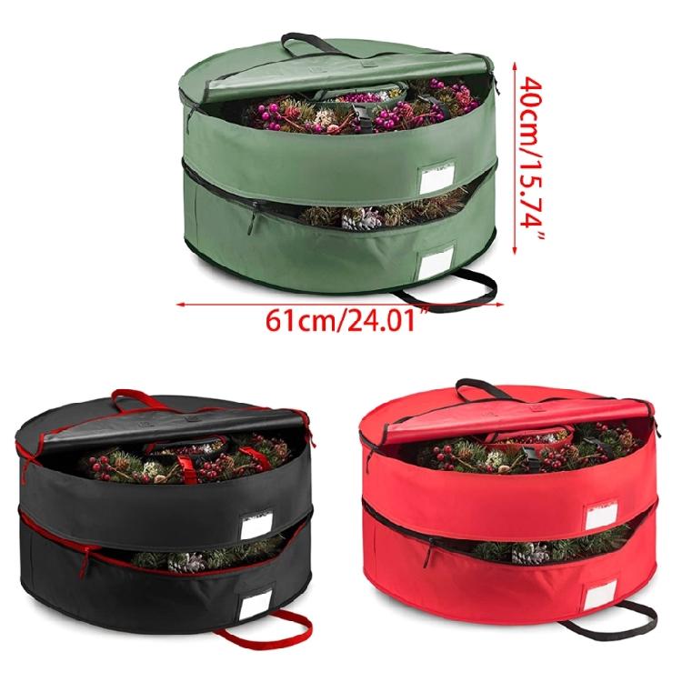 Durable Wreath Storage Bag Wear Resistant Gift Sorting Bag for Toys Portable