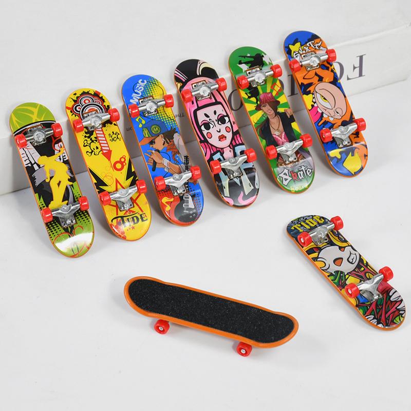 5/10Pcs Finger Skateboard Toy Mini Skate Board Fingertip Games Kids Birthday Party Favors Gift Goodie Bag Pinata Filler Wedding