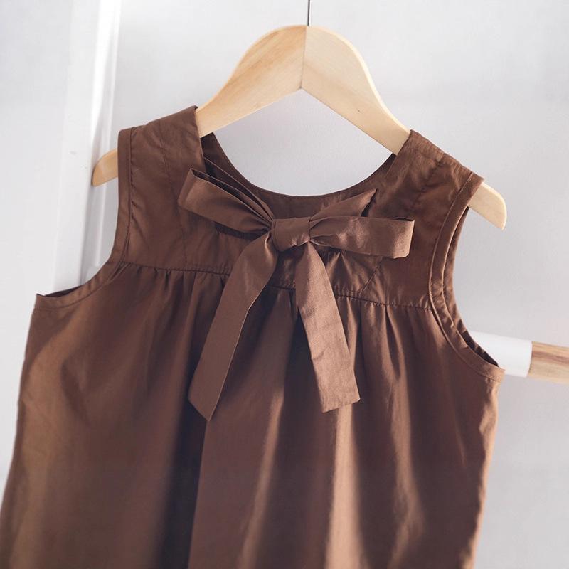 Girls Summer Fashion Sleeveless Vest And Shorts Two Piece Set Baby Casual Sports Outfit For Kids