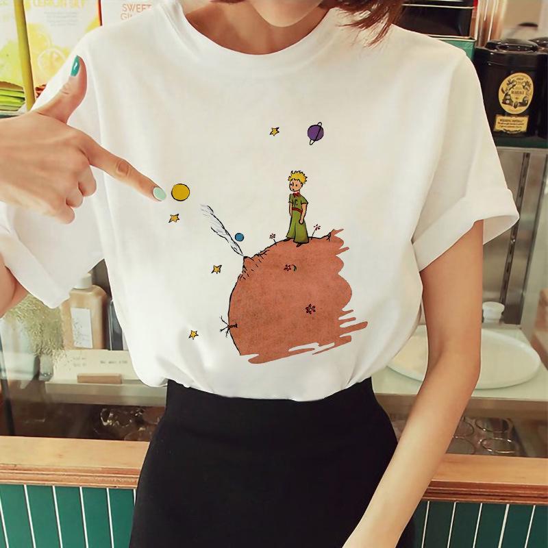 Little Prince Print Women s Short-Sleeve T-Shirt XL