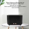 Simulation Aromatherapy Machine Black 225ml 35DB USB Flame Air Diffuser For Coffee Shop Home