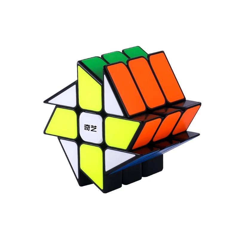 Windmill S Cube Fisher S Axis S Stickerless Black Updated Cubo Magico Cube Educational Toy Gift Idea Puzzles