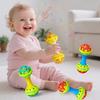 Soft Baby Rattle Shaker Toy for Newborn Grasp Training Early Educational Sensory Teether Toy