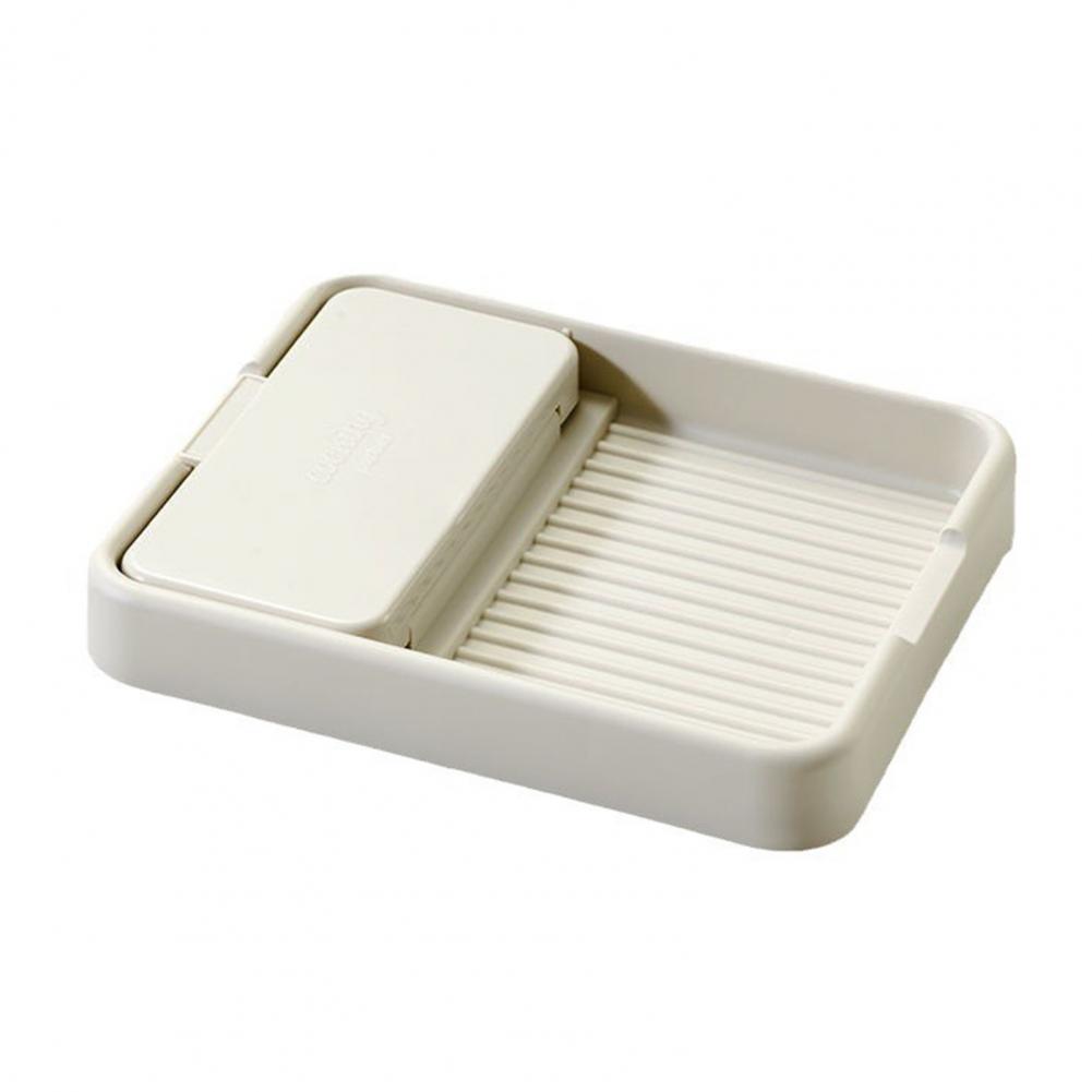 

Pot Lid Holder Spoon Holder Kitchen Organizer Rack for Pots Lids Utensils Non-slip Foldable Design with Multifunctional for Easy білий