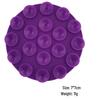 19-Hole Silicone Suction Cup Phone Holder & Power Bank Adhesive Sticker