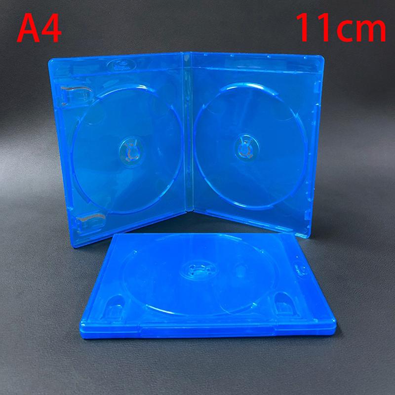 1Pc Plastic Single/Double/3/4 Piece Discs Cd Game Case Cover Thickened Cd Dvd Disc Protective Storage Box Organizer