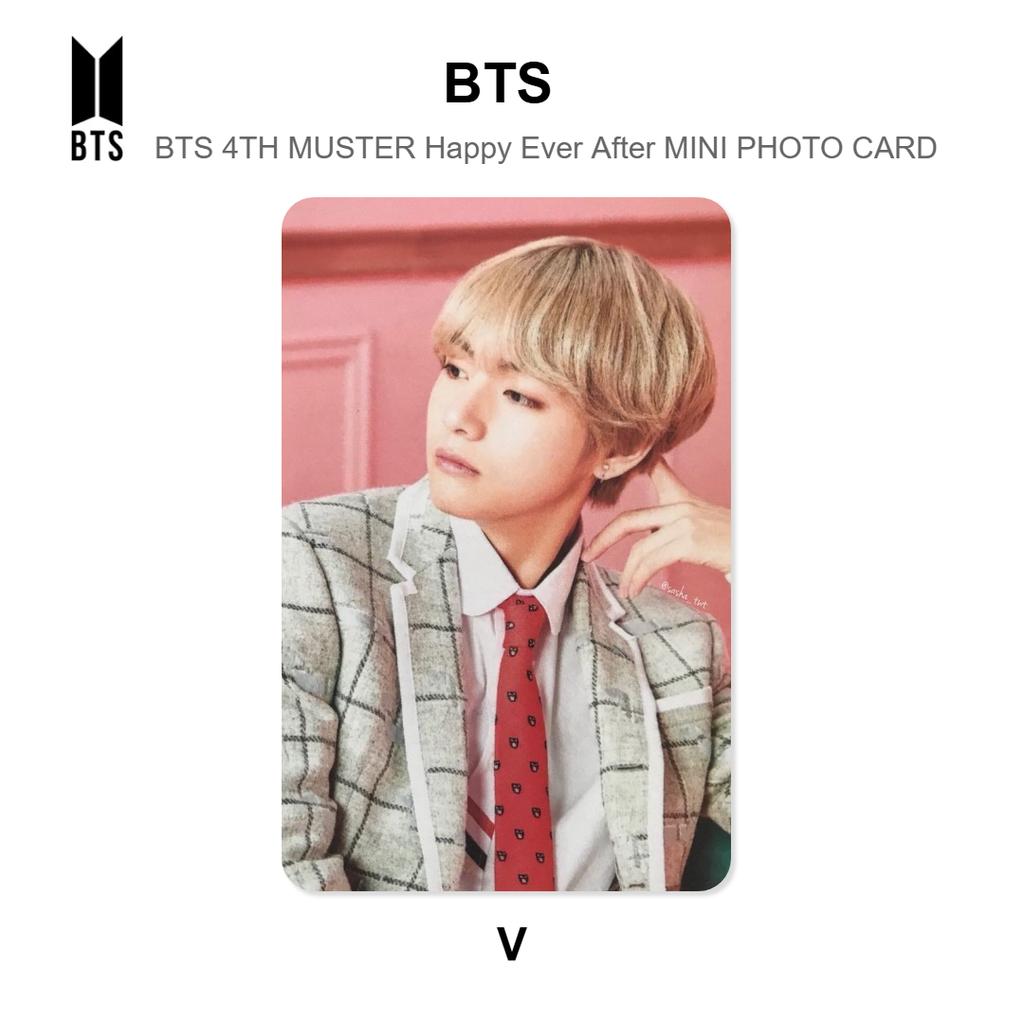 BTS BTS 4TH MUSTER Happy Ever After MINI PHOTO CARD Official Photocard
