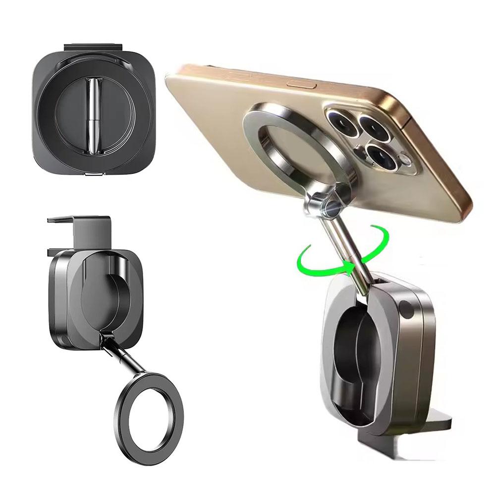 Magnetic Cell Phone HoldPoer Airplane Travel Essentials Phone Holder Desktop Cell Phone Holder Tray Table Universal Phone Holder