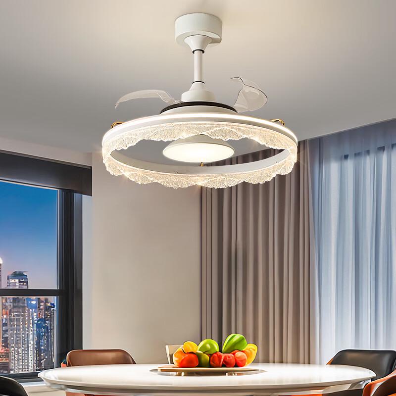 Dream Bubble Integrated Smart Ceiling Fan with LED Light