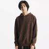Timberland Sweatshirts Unisex Dark Brown Hooded Moderate Regular A5US7-243