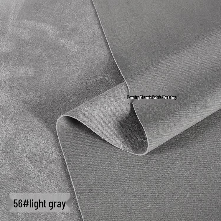 Luxury Snowflake Velvet Suede Air Layer Fabric - Thick, Stretchy, Soft, Delicate Knit