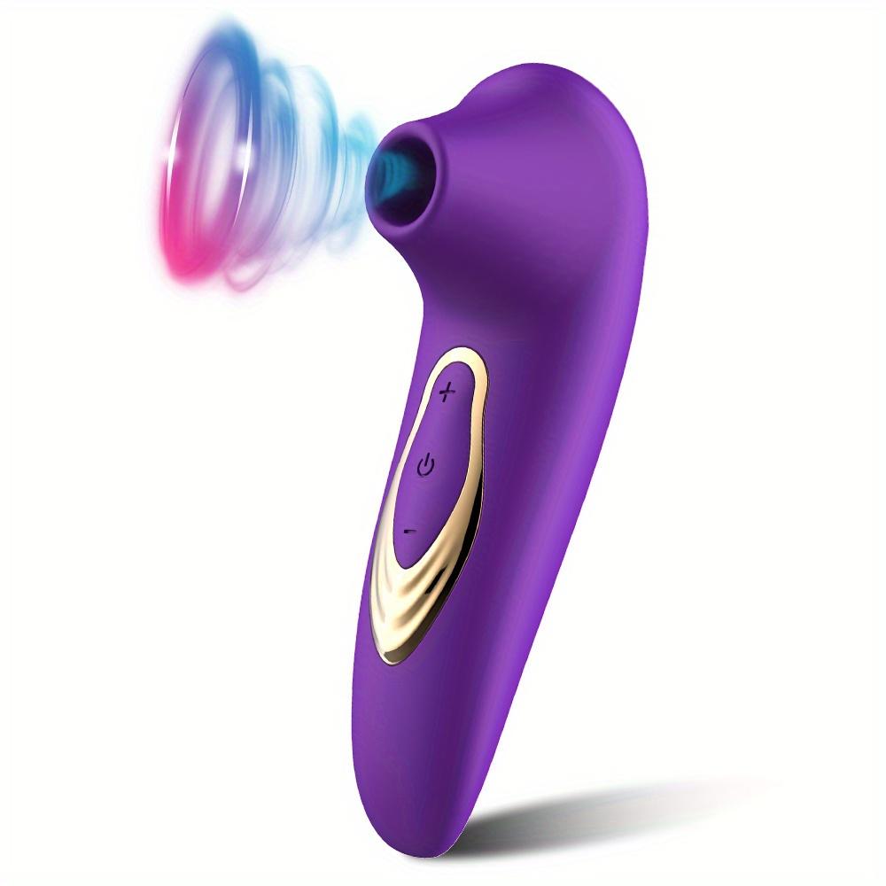 1pc Suction Vibrator - Enhance Your Intimate Experience With Special Suction & Licking For Couples!