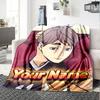 1pc Osamu Miya Blanket with Custom Name, Gift, for Men and Women, Soft Blanket, Good for Sofa Bed Couch Travel, Lightweight Flannel Blanket