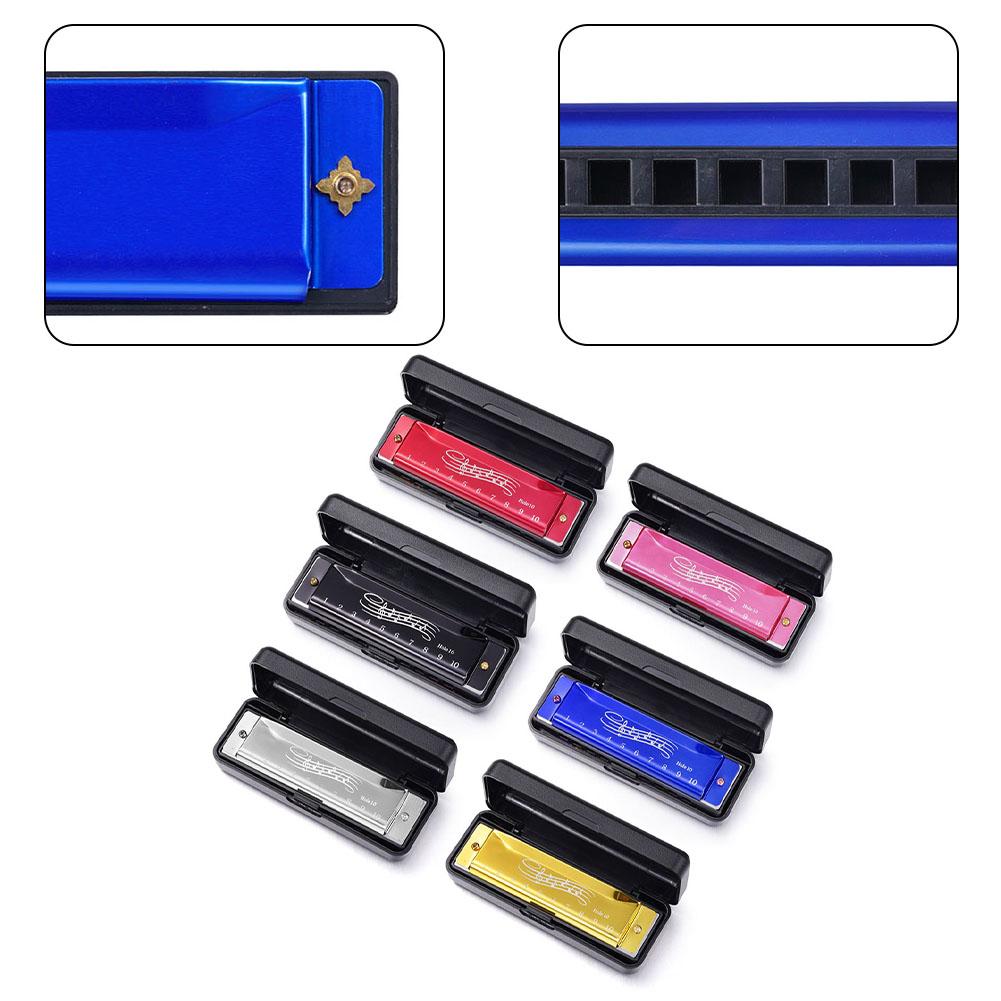 10 HOLE HARMONICA Harmonica EASY TO LEARN ESTABLISH MUSICALITY