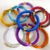 2-10Meters Aluminum Wire Color Painted Metal Cord for DIY Jewelry Making Findings Accessories 0.6/0.8mm/1mm/1.2mm/1.5mm/2mm/3mm